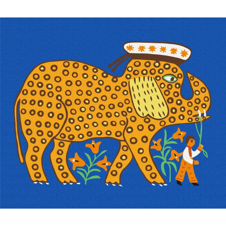 Захотів слоник бути моряком © Maria Prymachenko