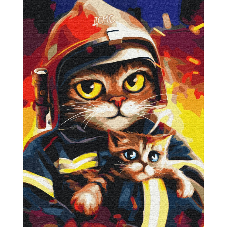 Котик ДСНС ©Маріанна Пащук
