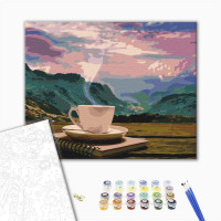 Ранок з видом на гори Ранок з видом на гори