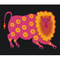 Молодий левик © Maria Prymachenko