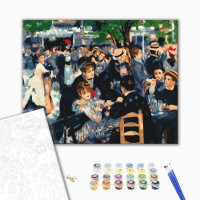 Танці у Мулен де ла Галетт. П'єр-Огюст Ренуар Танці у Мулен де ла Галетт. П'єр-Огюст Ренуар