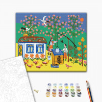 Біля криниці © Maria Prymachenko