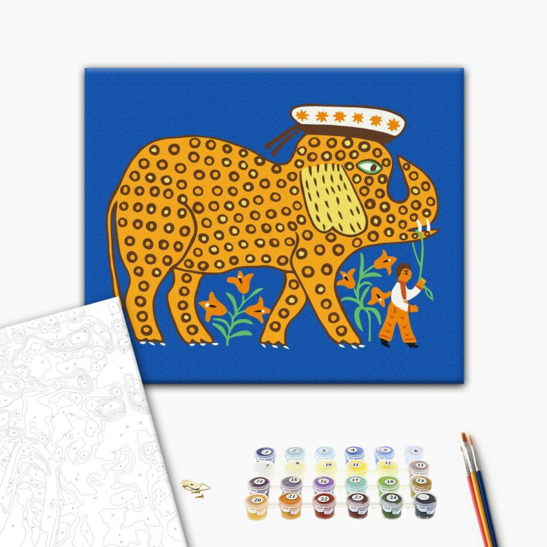 Захотів слоник бути моряком © Maria Prymachenko