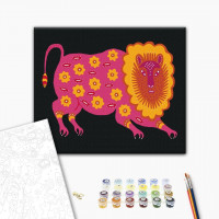 Молодий левик © Maria Prymachenko Молодий левик © Maria Prymachenko