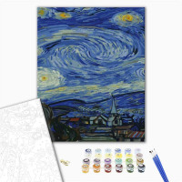 Зоряна ніч. Ван Гог. Триптих 2