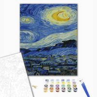 Зоряна ніч. Ван Гог. Триптих 3