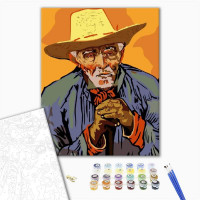 Портрет селянина Патьенса Ескален. Ван Гог Портрет селянина Патьенса Ескален. Ван Гог