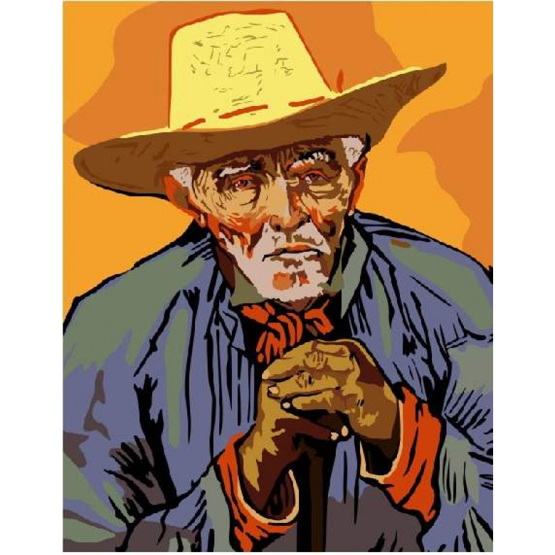 Портрет селянина Патьенса Ескален. Ван Гог