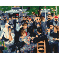 Танці у Мулен де ла Галетт. П'єр-Огюст Ренуар