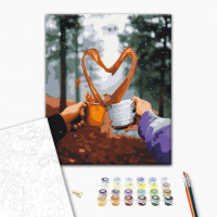 Романтичний ранок в лісі Романтичний ранок в лісі