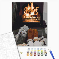 Затишок біля каміна