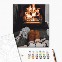 Затишок біля каміна