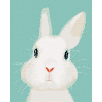 Біле кроленя