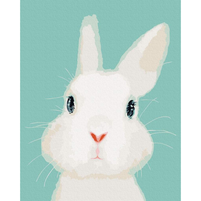 Біле кроленя