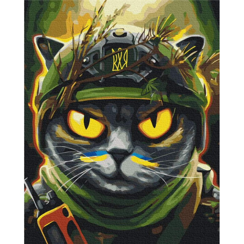 Котик розвідник ©Маріанна Пащук