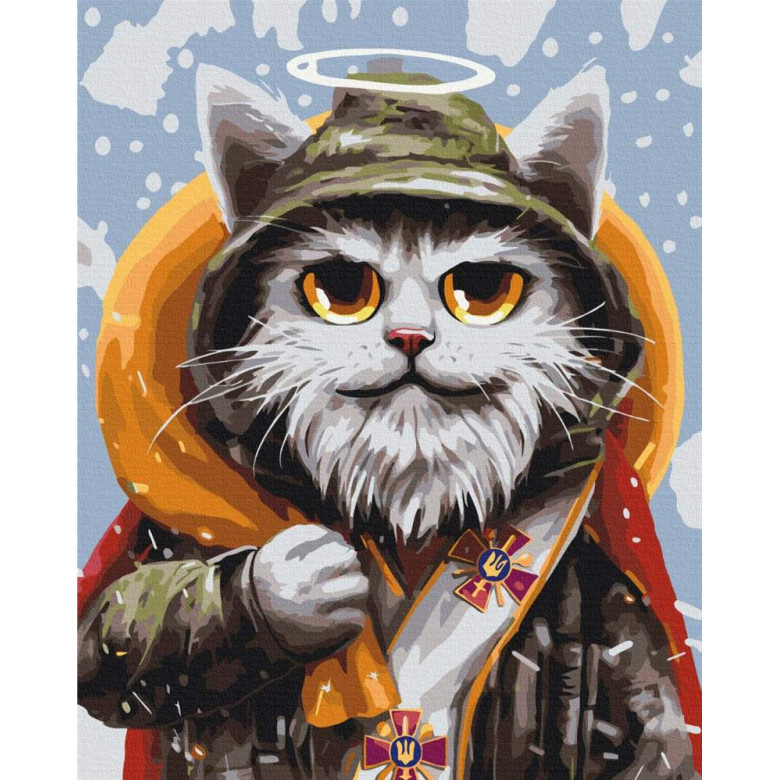 Котик святий Миколай ©Маріанна Пащук