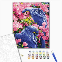 Птахи у квітах