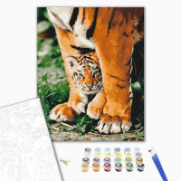 Тигреня в могутніх лапах Тигреня в могутніх лапах