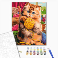 Котятко з клубочком Котятко з клубочком