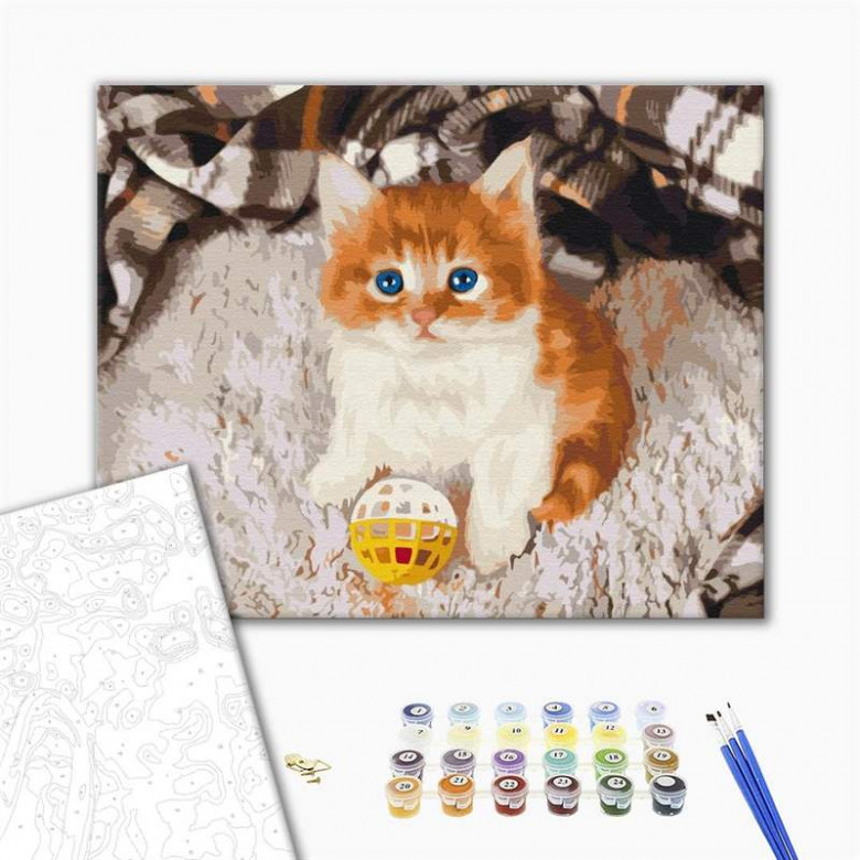 Грайливе кошеня