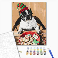 Мопс помічник Санти Мопс помічник Санти