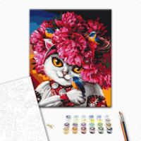 Квітуча киця ©Маріанна Пащук