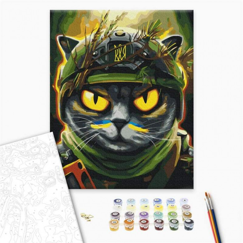 Котик розвідник ©Маріанна Пащук