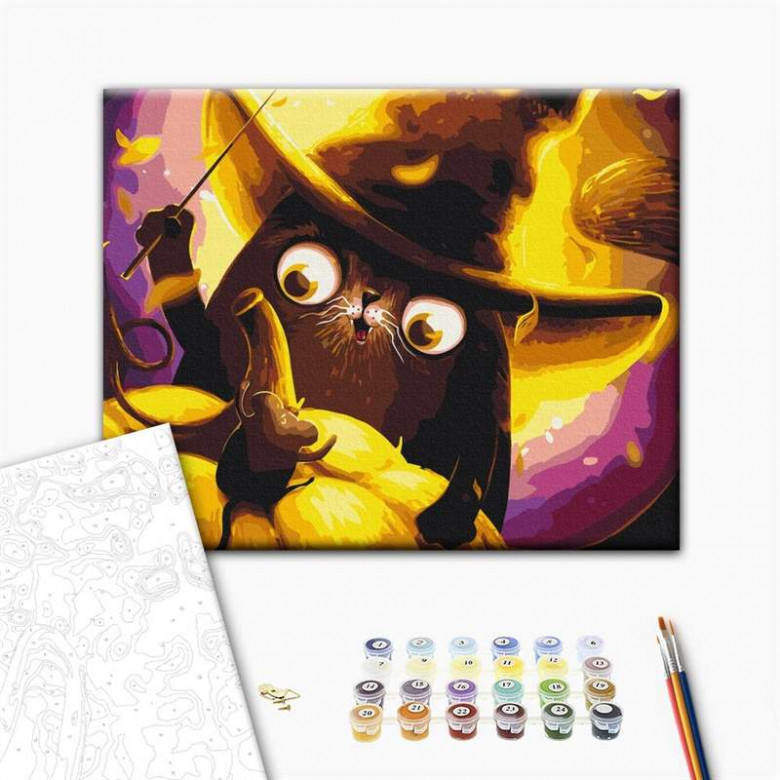 Котик Чарівник ©Маріанна Пащук