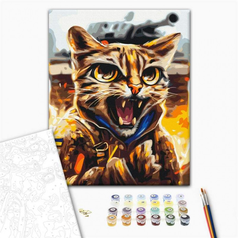 Котик Леопард ©Маріанна Пащук