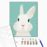 Біле кроленя