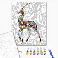 Олень в орнаменті Олень в орнаменті