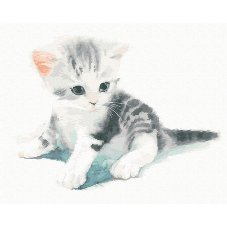Кошеня аквареллю