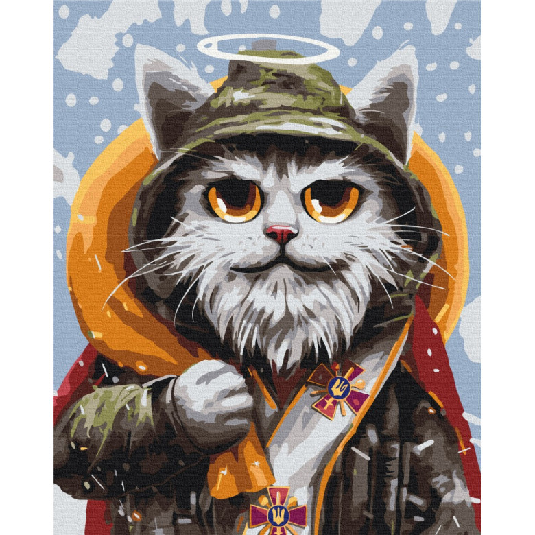 Котик святий Миколай ©Маріанна Пащук