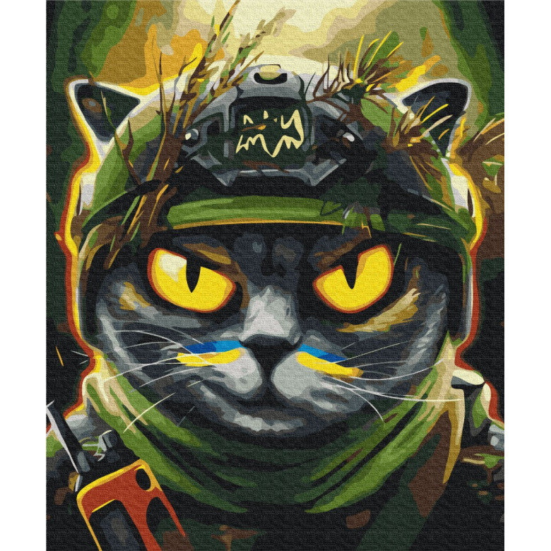 Котик розвідник ©Маріанна Пащук