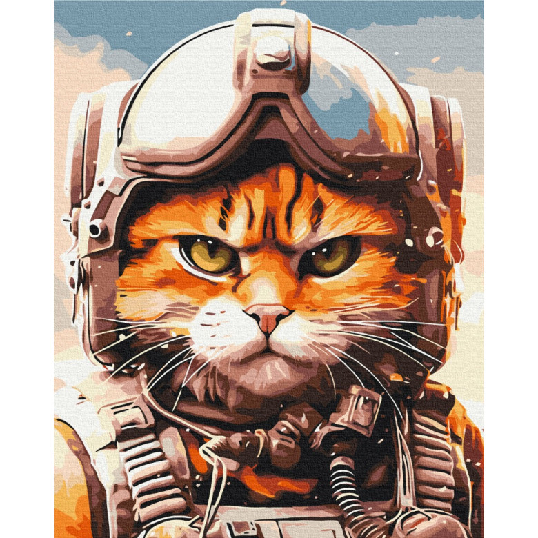 Котик головний пілот © Маріанна Пащук