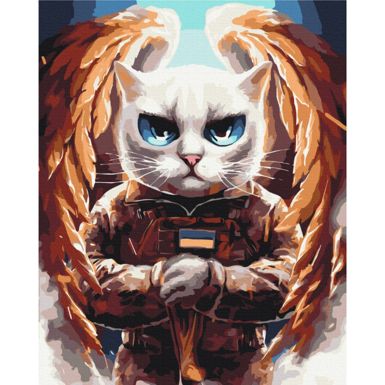 Котик Ангел© Маріанна Пащук