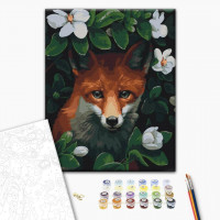 Лисиця в квітах Лисиця в квітах