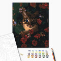 Котик в кущах