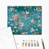 Синички на гілках