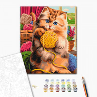 Котятко з клубочком Котятко з клубочком