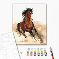 Скакун в русі