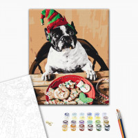 Мопс помічник Санти Мопс помічник Санти