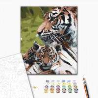 Сім'я тигрів