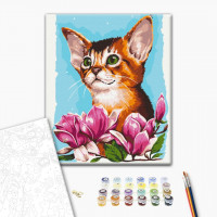 Котик в квітах © Anna Kulyk Котик в квітах © Anna Kulyk