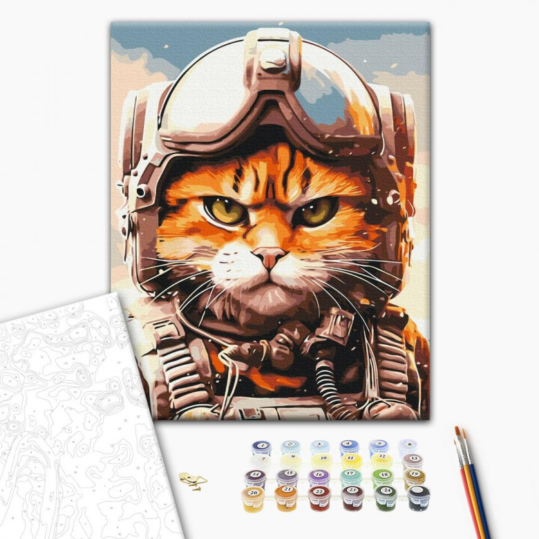 Котик головний пілот © Маріанна Пащук