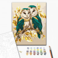 Смарагдова мудрість з фарбами металік