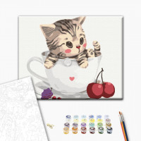 Котик в чашці Котик в чашці