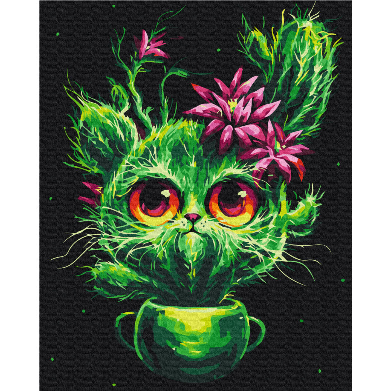 Кошенятко кактусятко © Маріанна Пащук