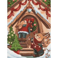 Святкові зайчики © Olena Lazarenko