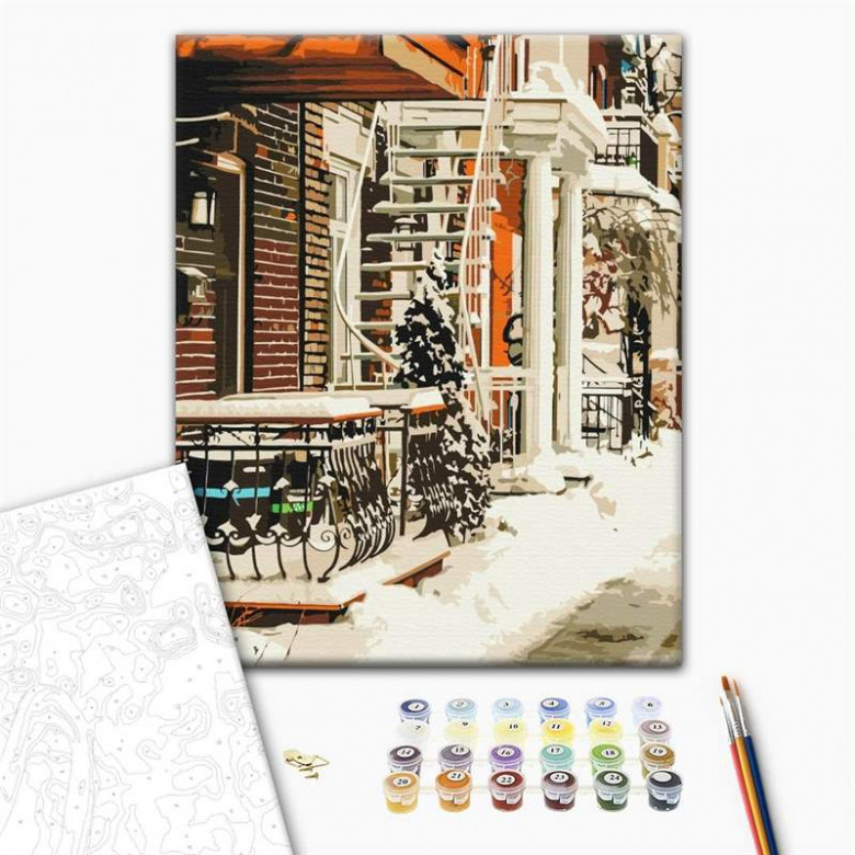 Затишок зимового міста